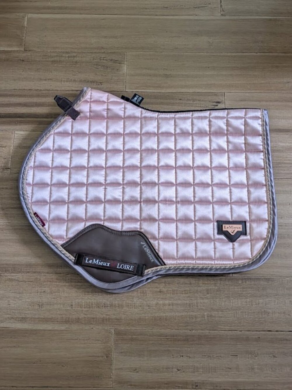 LeMieux - Loire Classic CC Steel Rosé - Size Large - Saddle Pad - Picture 2 of 7